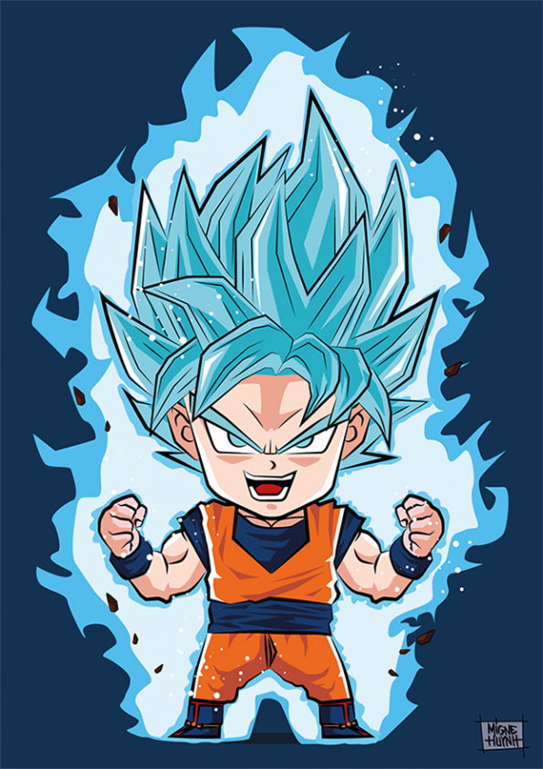 Goku Super Saiyan Blue Chibi